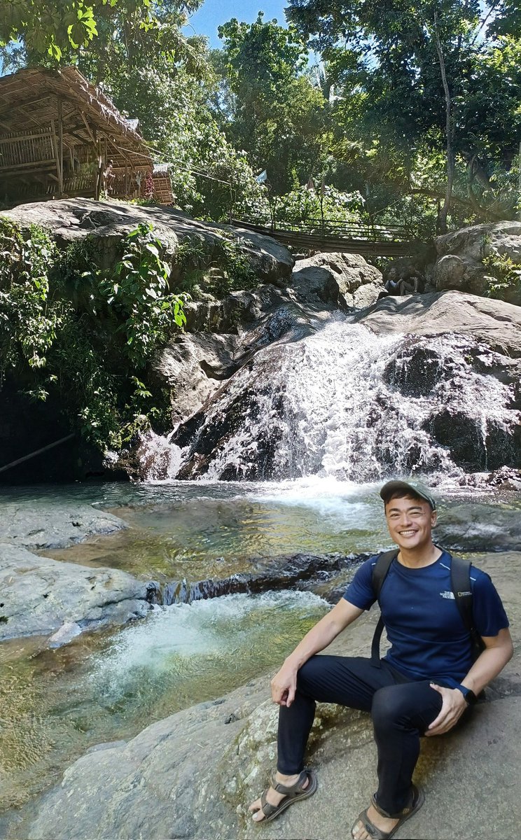 thisiangarcia's tweet photo. Kalami maligo karon sa Langan Falls... #InitIsReal https://t.co/5hT2JOMsBm