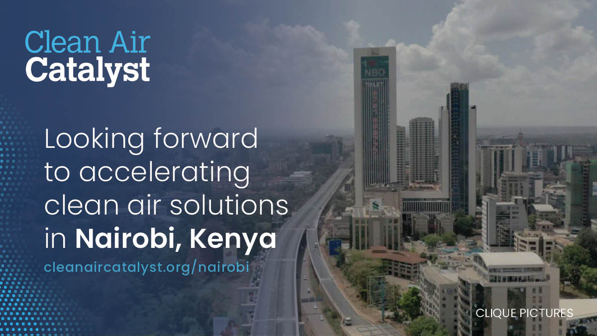 Clean Air Catalyst (@cleanaircac) on Twitter photo Habari #Nairobi! As our newest partner city, we are excited to work with you to end #AirPollution alongside
<a href="/USAIDKenya/">USAID Kenya</a> <a href="/NemaKenya/">NEMA Kenya</a> <a href="/NMS_Kenya/">Nairobi Metropolitan Services, NMS</a> <a href="/CCNairobi/">Nairobi City County</a> <a href="/Environment_Ke/">Ministry of Environment, Climate Change & Forestry</a> <a href="/TransportKE/">Ministry of Roads and Transport | Kenya</a> <a href="/WRIafrica/">WRI Africa</a> <a href="/VitalStrat/">Vital Strategies</a> <a href="/Internews/">Internews</a>
Follow us for #cleanair updates: bit.ly/3O7pXdH Habari #Nairobi! As our newest partner city, we are excited to work with you to end #AirPollution alongside
<a href="/USAIDKenya/">USAID Kenya</a> <a href="/NemaKenya/">NEMA Kenya</a> <a href="/NMS_Kenya/">Nairobi Metropolitan Services, NMS</a> <a href="/CCNairobi/">Nairobi City County</a> <a href="/Environment_Ke/">Ministry of Environment, Climate Change & Forestry</a> <a href="/TransportKE/">Ministry of Roads and Transport | Kenya</a> <a href="/WRIafrica/">WRI Africa</a> <a href="/VitalStrat/">Vital Strategies</a> <a href="/Internews/">Internews</a>
Follow us for #cleanair updates: bit.ly/3O7pXdH