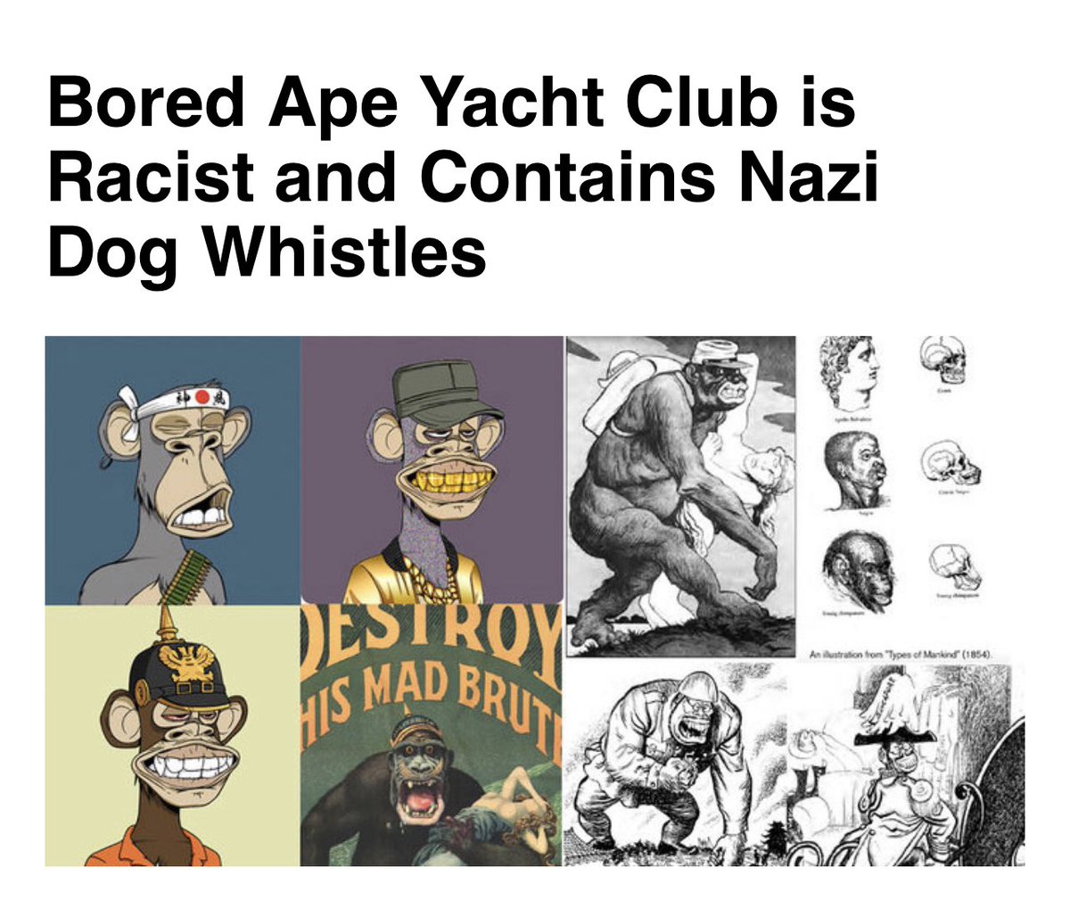 What happens when you want an ape but can’t buy one ? Criticize #BAYC 🤮. Jealousy gives pimples and cramps.