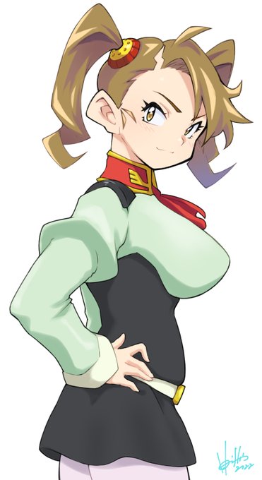 ギャン子(昔描いた競泳水着を添えて😏) 