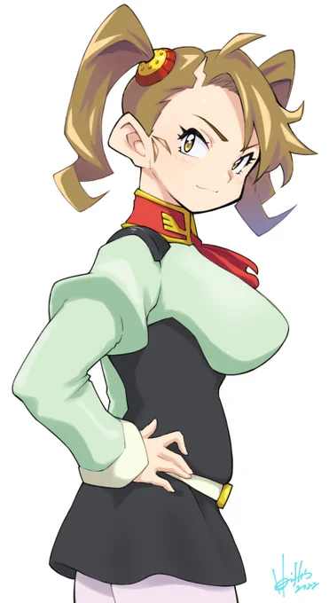 ギャン子(昔描いた競泳水着を添えて😏) 