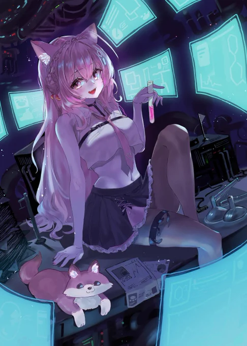 こより in 研究室🧪
#こよりすけっち 