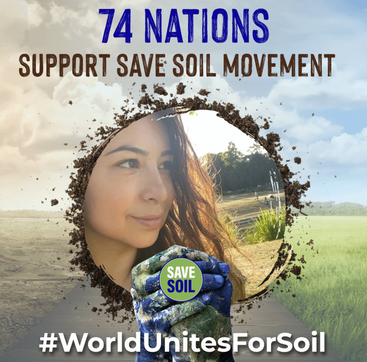 HaniehA's tweet photo. Are you a watcher, leader or follower? Because if you didn’t know already… the #WorldUnitesForSoil Have you joined yet? https://t.co/QcehP33mRD #ClimateActionNow #ClimateCrisis #ClimateEmergency @cpsavesoil https://t.co/rsY5tb6beE