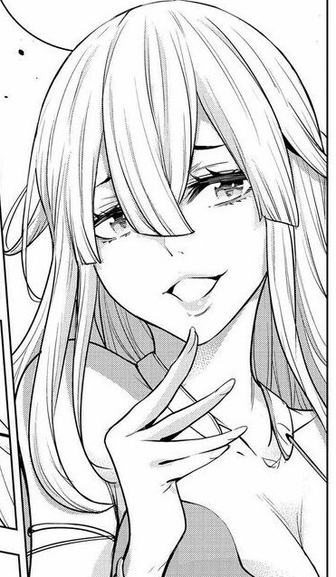 ❝ No cariño, nadie es más hermosa que yo. ❞

Mencionó eso con completa seguridad también e incluso una risilla emitió.