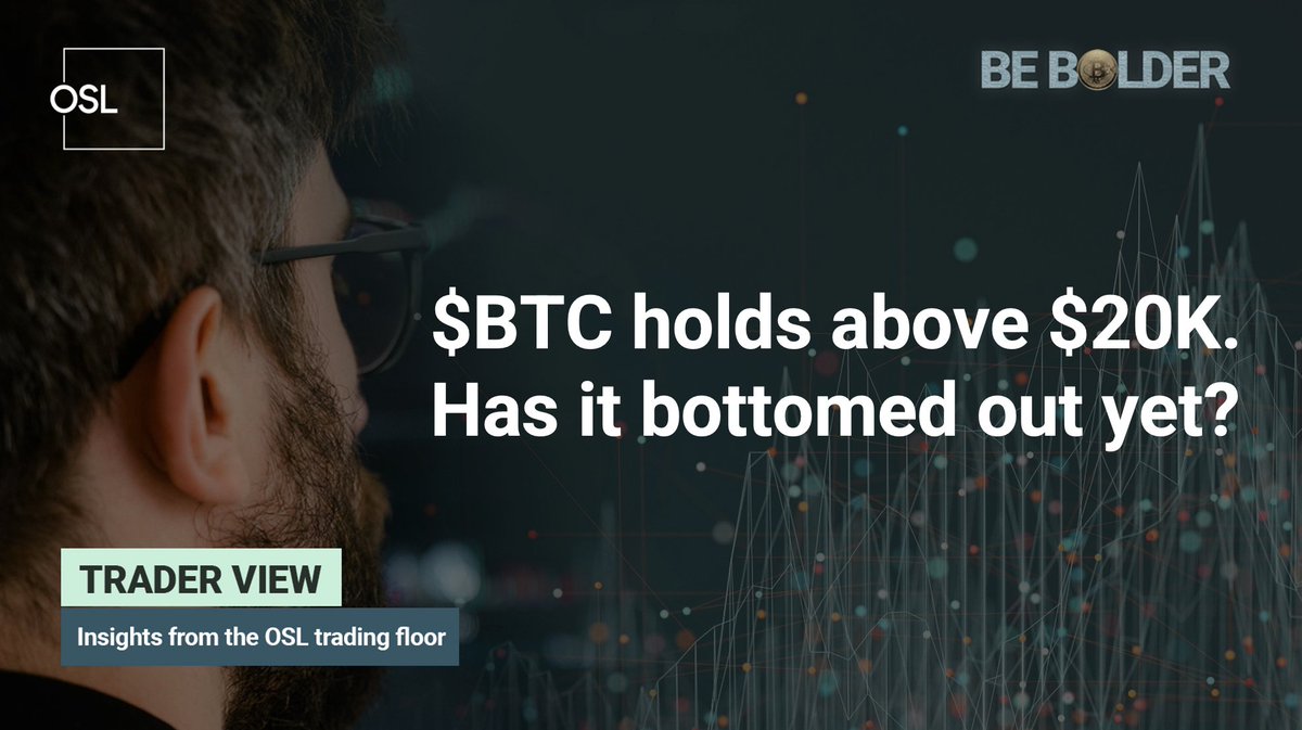 OSLInsight's tweet image. #OSLTraderView - 🔍 June 21, 2022

🆙 Crypto sees a relief bounce

🏋🏻‍♂️ $BTC holds above $20K 

🕳️ It’s still too early to call it a bottom

Find out in today’s edition: osl.tiny.us/y5b7t78h