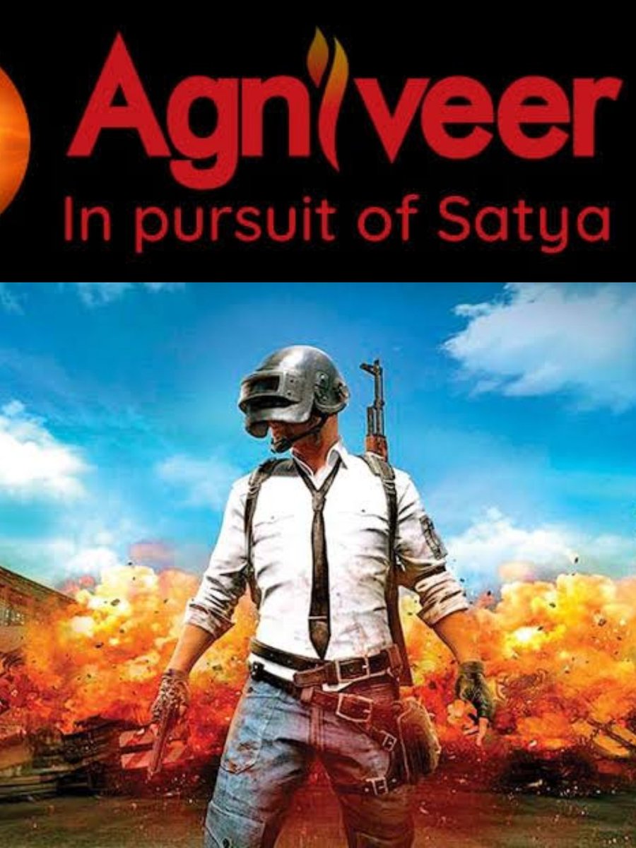 AltamashBasapur's tweet photo. Indian govt took pubg players seriously1🤣🤣🤣
#Agniveerprotest 
#AgnipathScheme https://t.co/Cr9TAsws6A