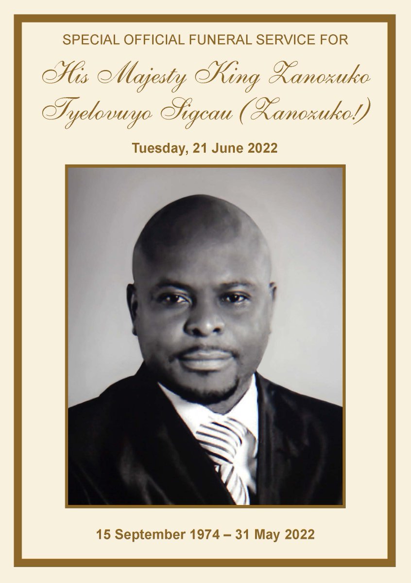 South African Government on Twitter "RIPKumkaniSigcau Obituary of