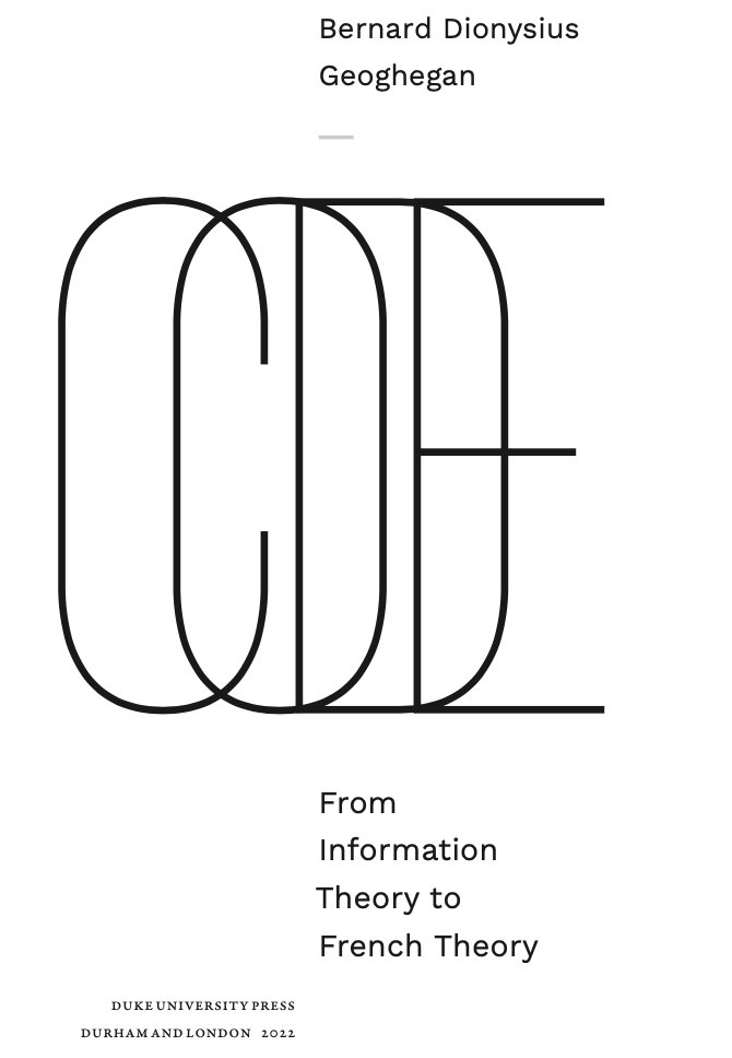 Bernard Dionysius Geoghegan tweet media