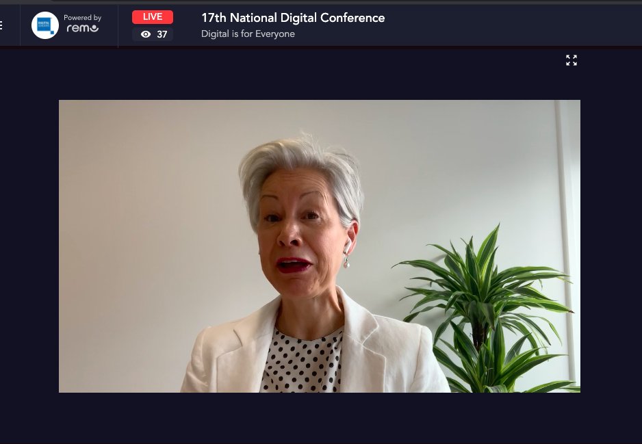 DigiLeaders's tweet photo. First up we have @JdR_Tech Digital Leaders Chair. 
Talking about Digital inclusion how we can tackle Digital poverty
📲Join live now📲
➡️ https://t.co/IJ2kWbwGuu
#DLCWeek #ND2022 https://t.co/njJczzAJFR