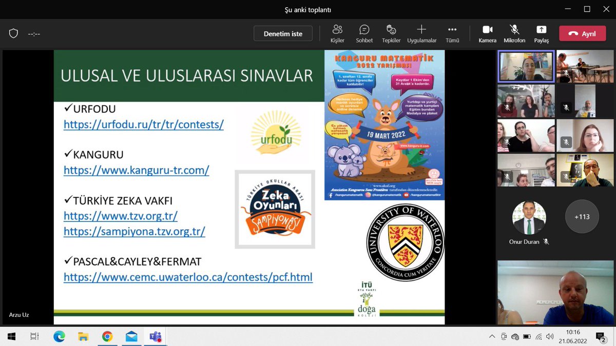 Azrafraarzu1's tweet photo. Lise matematik zümresi olarak sene sonu değerlendirme toplantımızı tamamladık. Emeği geçen tüm zümre arkadaşlarıma teşekkürlerimle🙏🏻 #doğamızdamatematikvar❤️ https://t.co/UT4d97DRIi