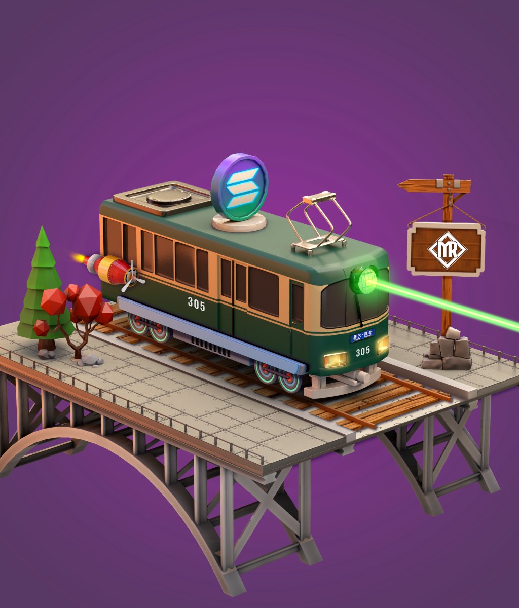 MetaRailSOL's tweet photo. Meta Rail the #solrail
✅Follow @MetaRailSOL
✅Tag
✅RT
♥️
@SolanartNFT @solana @MagicEden @opensea
#metarail #solana #SolanaCommunity #web3 #web3games #SolanaNFT #SOL #games #SolanaGiveaways #solanagames #MintingSoon https://t.co/2sRdyjWcam