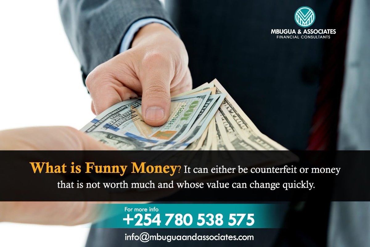MbuguaAssoc's tweet photo. Money is what we use to show what goods or services are worth. When you do work, you are paid with money. When you sell something, the buyer gives you money. Sometimes it’s a lot of money, and sometimes it’s just a little money.
#MAFinancials #internetdown #money #consultants https://t.co/EFKe49ZaVZ