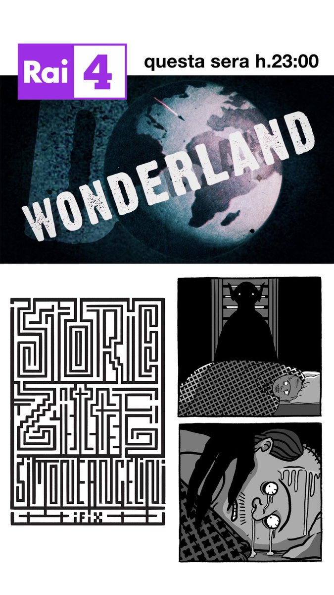 sim0ne_angelini's tweet photo. Stasera ore 23:00
#StorieZitte @ Wonderland Rai4 https://t.co/mYn2kdsPA4