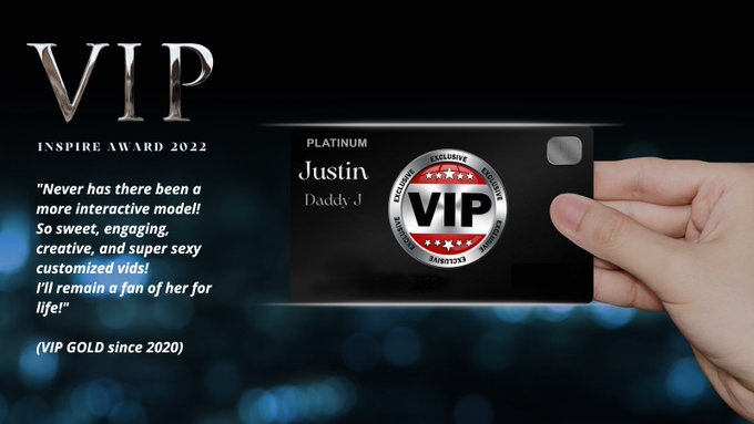 Even more sexcited and super proud to announce the INSPIRE AWARD PLATINUM 2022 to Justin (Daddy J). My