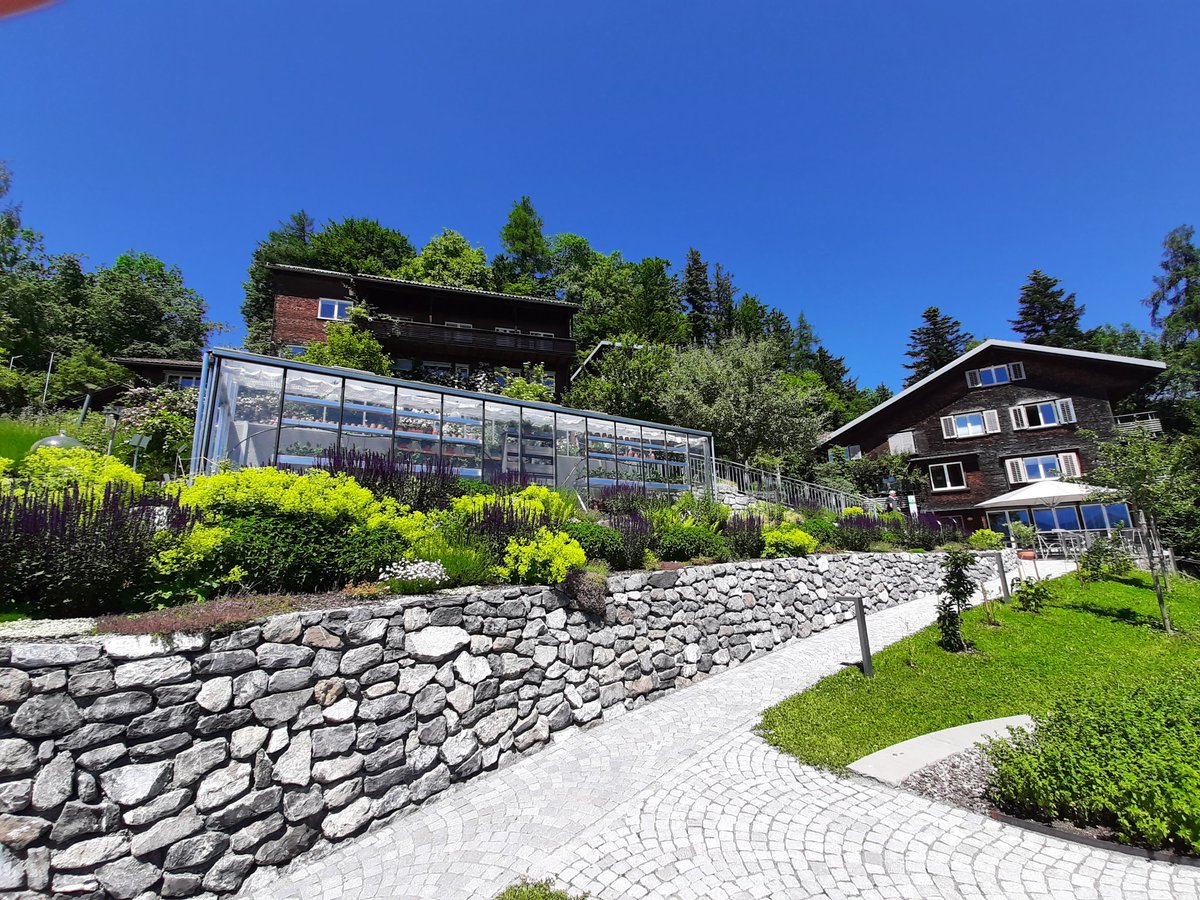 One of the highlights of my Swiss trip was seeing Alfred Vogel's home and medicine garden. Serious garden envy 😍🌷🌸