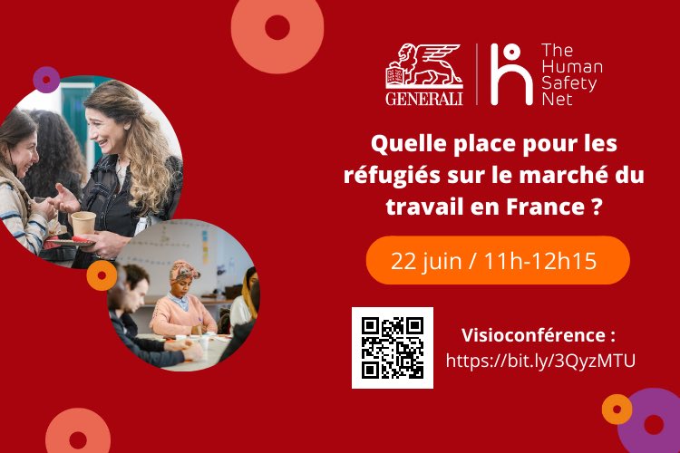 Demain, j’aurai plaisir à intervenir aux côtés de @benoithamon @SINGAWord @DIRefugies @TheoScubla @eachone_co et @GhaeesCh lors d’un webinaire consacré à la place des #réfugiés sur le marché français du #travail Pour vous inscrire, c’est ici ▶️ bit.ly/3QyzMTU