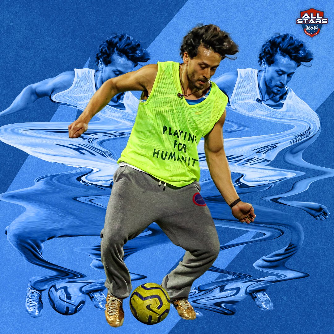 AllstarsFC_PFH's tweet photo. Straight off the training ground! 💫
#ASFC #PlayingForHumanity
#AllStarsFootballClub #ASFCBoys #SundaySesh #PracticeSesh #TigerShroff https://t.co/HWpPwC3b1d