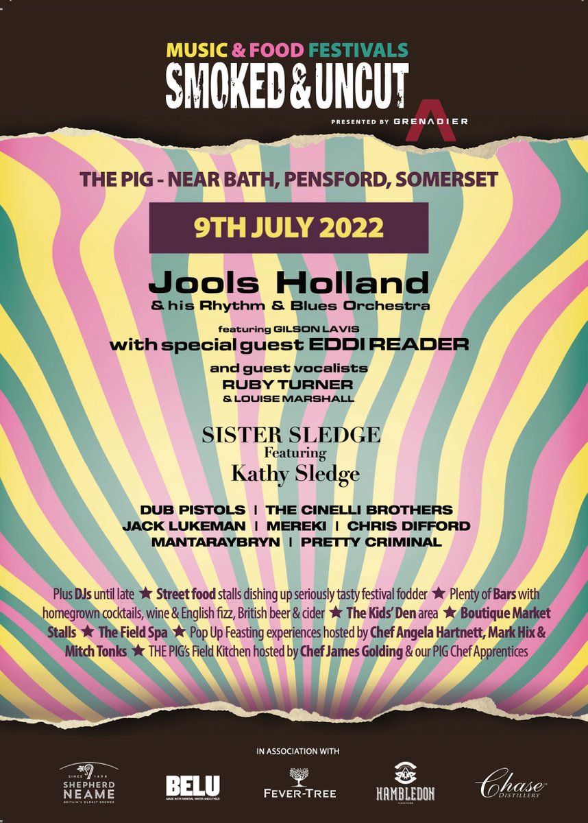 TheBathMagazine's tweet photo. 👏WIN two adult entry tickets for @SmokedandUncut at THE PIG near Bath!

🥳 To be in with a chance to win entry to this home-grown countryside carnival, simply: 1⃣ Follow @TheBathMagazine and @SmokedandUncut 2⃣ Like and retweet this post✨ Good luck! ✨

T&amp;C's apply. https://t.co/GurBO3I7EN