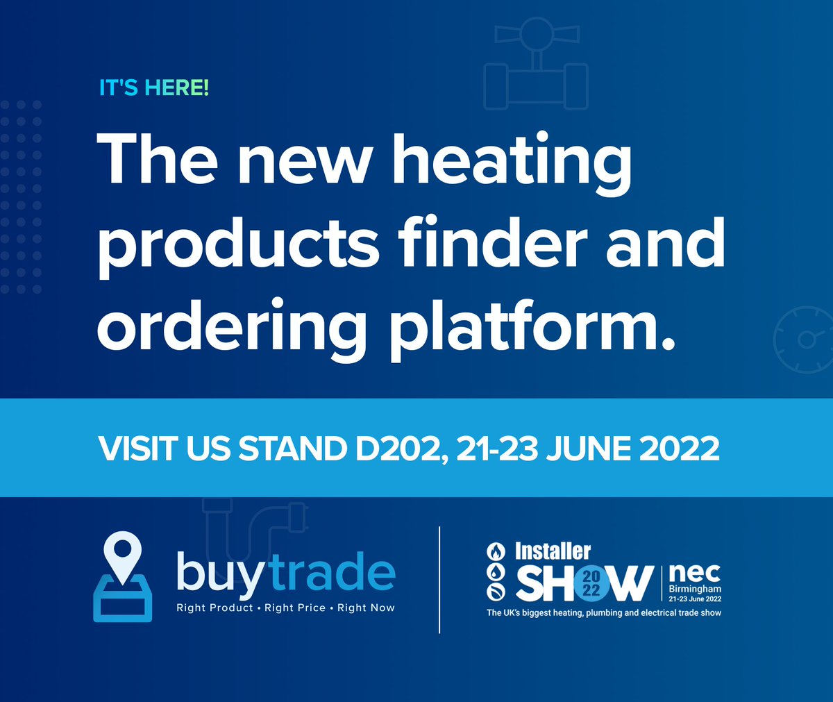 It's HERE!! Can't wait to see you at the @Installer_Show launching BuyTrade, the new free tool from the <a href="/Tradehelpuk/">TradeHelp Network</a> team. Come see us on stand D202 and get some great giveaways! Plus test out your strength and win £250 BuyTrade credit in our Boxing Machine competition! #itshere!