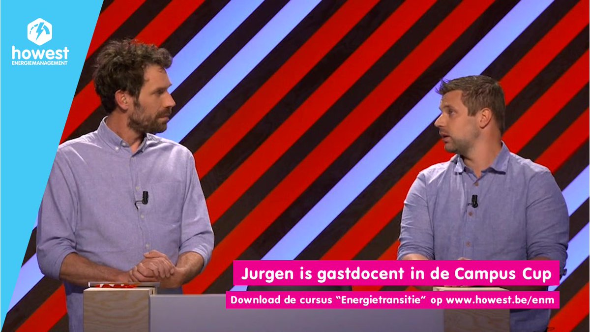 Howest Energiemgmt (@enmhowest) on Twitter photo De energietransitie is een brandend actueel thema. Donderdagavond 23/06 moeten de studenten van de #CampusCup de cursus van <a href="/JurgenVanRyck/">Jurgen Van Ryckeghem</a> studeren.
Wil je kunnen meespelen? Of heb je interesse in dit thema? Download de cursus: howest.be/nl/node/3867
#Howest De energietransitie is een brandend actueel thema. Donderdagavond 23/06 moeten de studenten van de #CampusCup de cursus van <a href="/JurgenVanRyck/">Jurgen Van Ryckeghem</a> studeren.
Wil je kunnen meespelen? Of heb je interesse in dit thema? Download de cursus: howest.be/nl/node/3867
#Howest