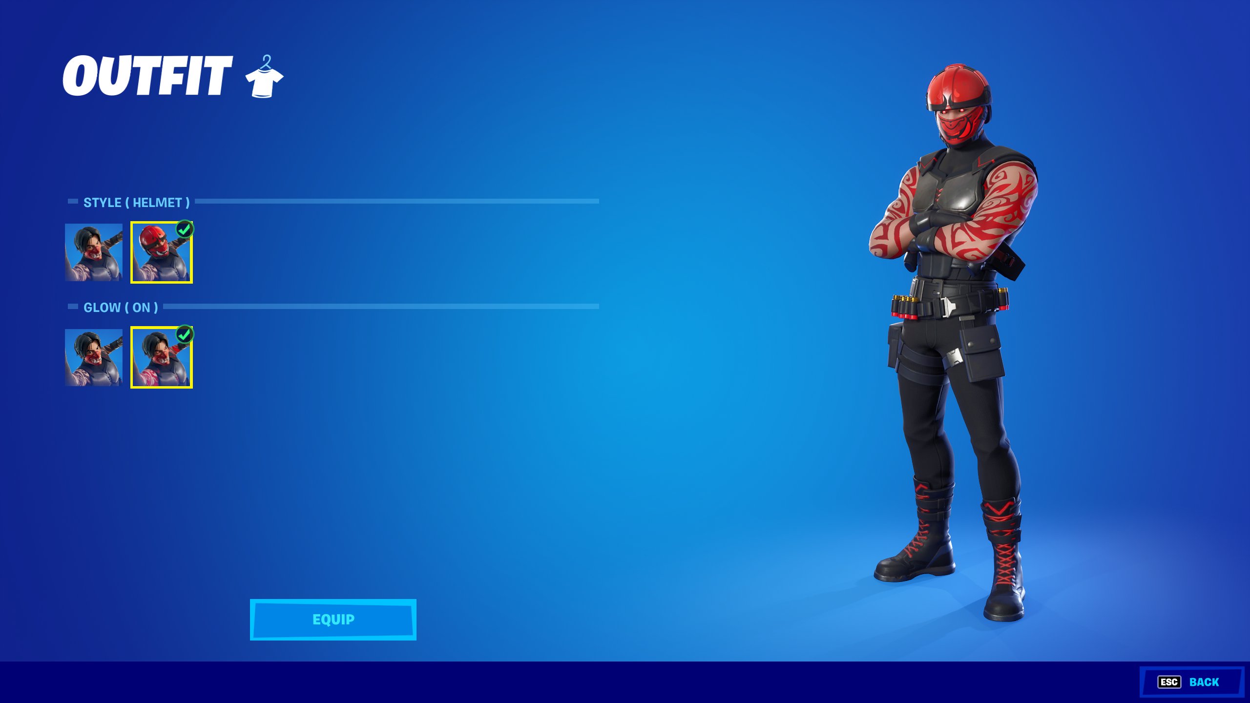 Fox Fire skin in Fortnite 