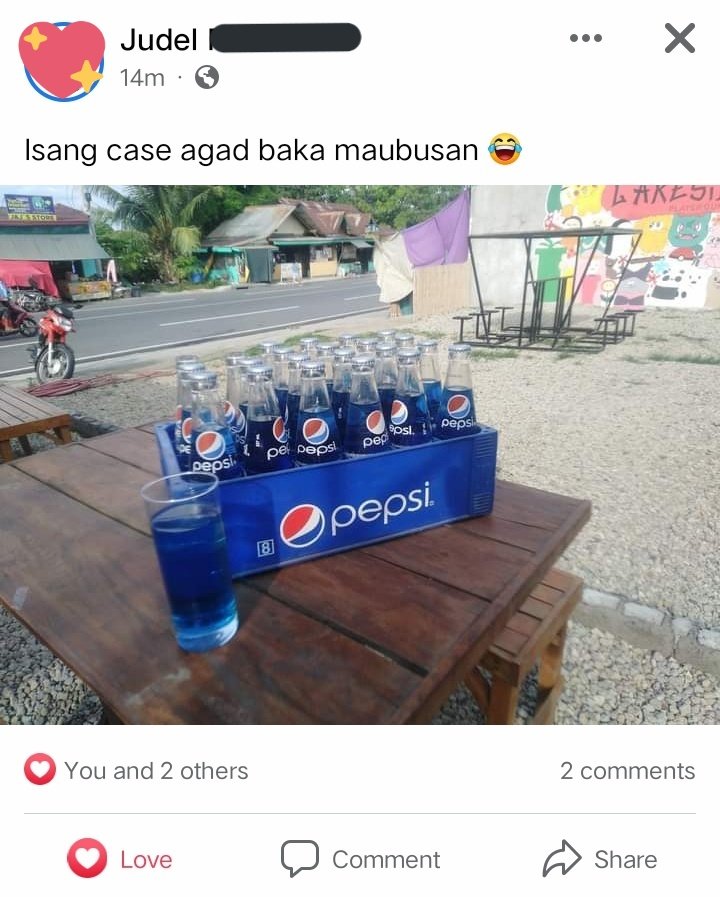 hakdogaeh's tweet photo. Tropa ko'ng solid pepsi blue lover!!💙💙

@pepsiphl #SB19xPepsi @SB19Official #PambansangPepsi #ParaSaPinoy https://t.co/PAL2jxwNH2