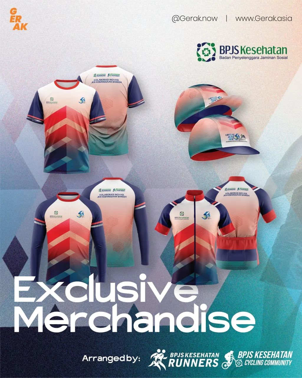 Merchandise 🛍 Virtual Race 54th BPJS Kesehatan • 2022