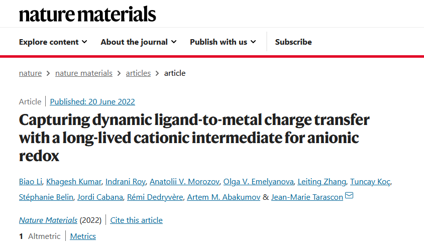📢Check out our last #vulgarization about Ligand-to-metal charge transfer (#LMCT): an experimental validation from <a href="/NatureMaterials/">Nature Materials</a> journal. 

bit.ly/3Qy9gtD

<a href="/CSElab_Paris/">Solid-State Chemistry and Energy Lab</a>, <a href="/cdf1530/">Collège de France</a>, <a href="/UofIllinois/">University of Illinois</a>, <a href="/Skoltech/">Skoltech</a>, <a href="/psich_de/">PSI Paul Scherrer Institut</a>, <a href="/Sorbonne_Univ_/">Sorbonne Université</a>, <a href="/synchroSOLEIL/">Synchrotron SOLEIL</a>, <a href="/universite_uppa/">Université de Pau et des Pays de l'Adour (UPPA)</a>
