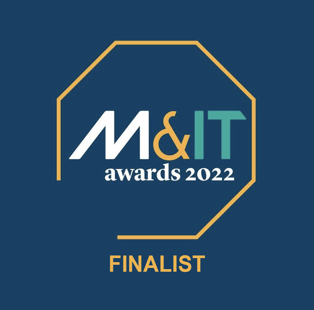 We're proud to announce that we have been voted by our clients, as a finalist in the prestigious M&amp;IT Awards for '2022 Best Event Provider'. 

A huge thank you goes out to all our customers who took the time to reward our endeavours and give us this amazing recognition.