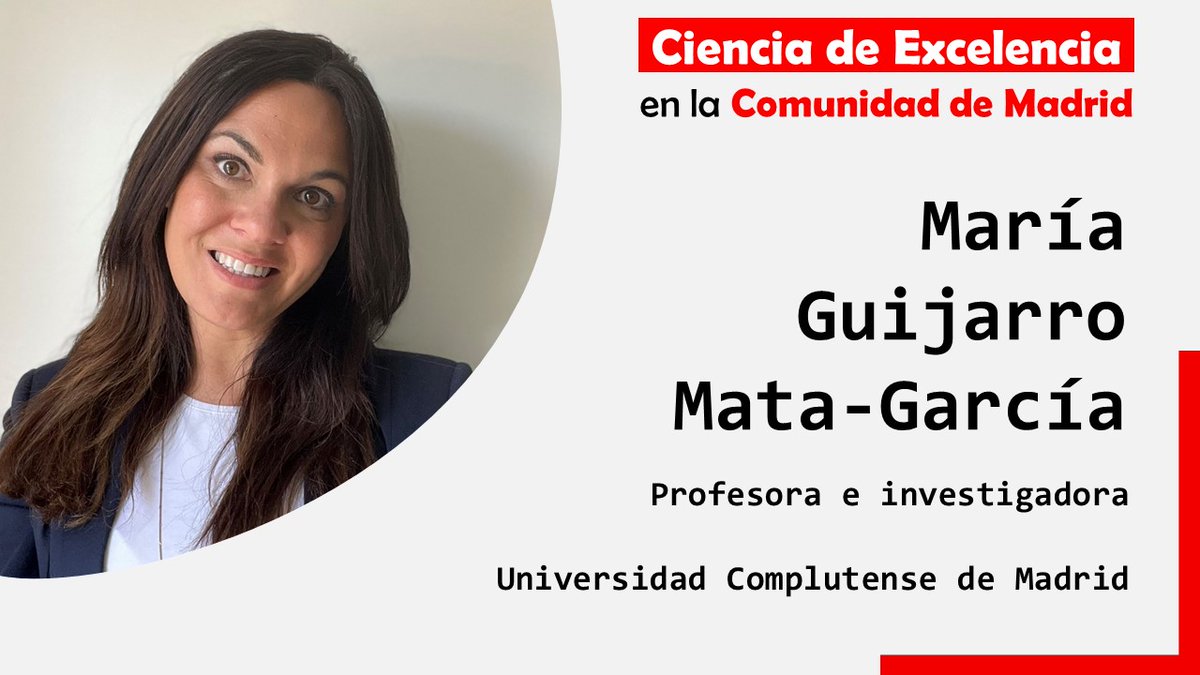 Madri+d (@madrimasd) on Twitter photo "Mi investigación se basa en el diseño e implementación de algoritmos de Inteligencia Artificial aplicados a tecnologías accesibles".María Guijarro Mata-García, Dr. de la Cátedra Extraordinaria ONCE-Tiflotecnología
#CienciaDeExcelencia <a href="/ComunidadMadrid/">Comunidad de Madrid</a>
👉cutt.ly/5KkUTMv "Mi investigación se basa en el diseño e implementación de algoritmos de Inteligencia Artificial aplicados a tecnologías accesibles".María Guijarro Mata-García, Dr. de la Cátedra Extraordinaria ONCE-Tiflotecnología
#CienciaDeExcelencia <a href="/ComunidadMadrid/">Comunidad de Madrid</a>
👉cutt.ly/5KkUTMv