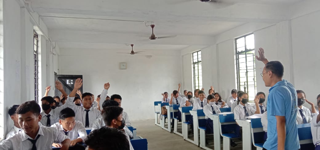 YNnagaland's tweet photo. Very positive responses from the STEM club orientation with the students and school authorities of Govt. High School Dhansiripar and Naharbari. #IBMSTEMForGirls #YouthNet #YNnagaland #YouthNetNagaland #IBM #ibmindia #questalliance https://t.co/txEN2sUCqQ