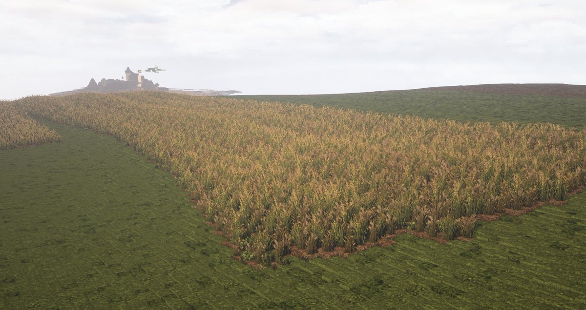 hfranz_official's tweet photo. Super interesting results, I'm definitely looking forward to showing you all some farm field updates! Speaking of, here's a look at a rye field located south of Čakov! 🌾

#WeAreConquest #ConquestReforged #Minecraft #BuildingCakov #Minecraftbuilds #minecraft建築コミュ https://t.co/yAKaiKDMRF