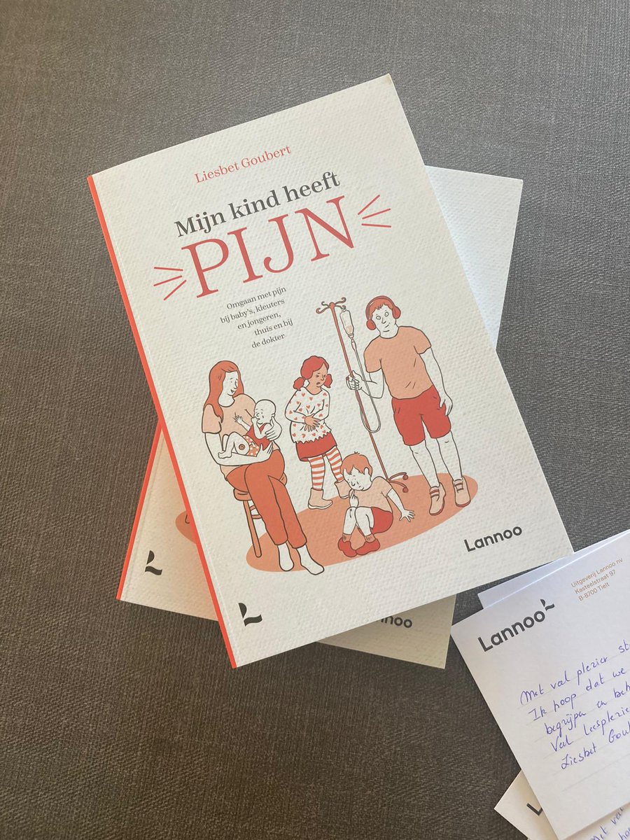 LiesbetGoubert's tweet photo. 1/4 kinderen/jongeren heeft langdurige #pijn. Er is dringend nood aan meer #financiering vr multidisciplinaire #pijnzorg. Onbehandelde pijn leidt tot chronische pijn als volwassene. Wat kan u hieraan doen @crevits? Lees meer in mijn net verschenen #boek https://t.co/J8pRf52bB8… https://t.co/neWxVDuW8H