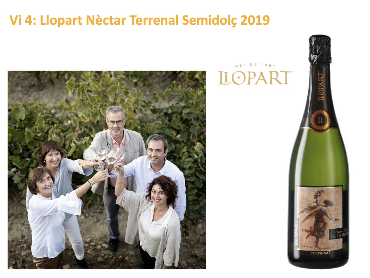 Llené de burbujas la 5ª sesión del taller de Iniciació al Tast🍾🥂 #debilidades
<a href="/CosmicCeller/">Cosmic vinyaters</a> #Ancestral
#JosepForaster <a href="/DO_Cava/">D.O. Cava</a> 
<a href="/ATRoca_wines/">AT ROCA</a> #ClàssicPenedès <a href="/dopenedes/">DO Penedès</a>
<a href="/Llopart1887/">Llopart</a> <a href="/corpinnatSW/">Corpinnat</a> 
Ni que decir que los cuatro espumosos triunfaron 😍
#formar #aprender #disfrutar