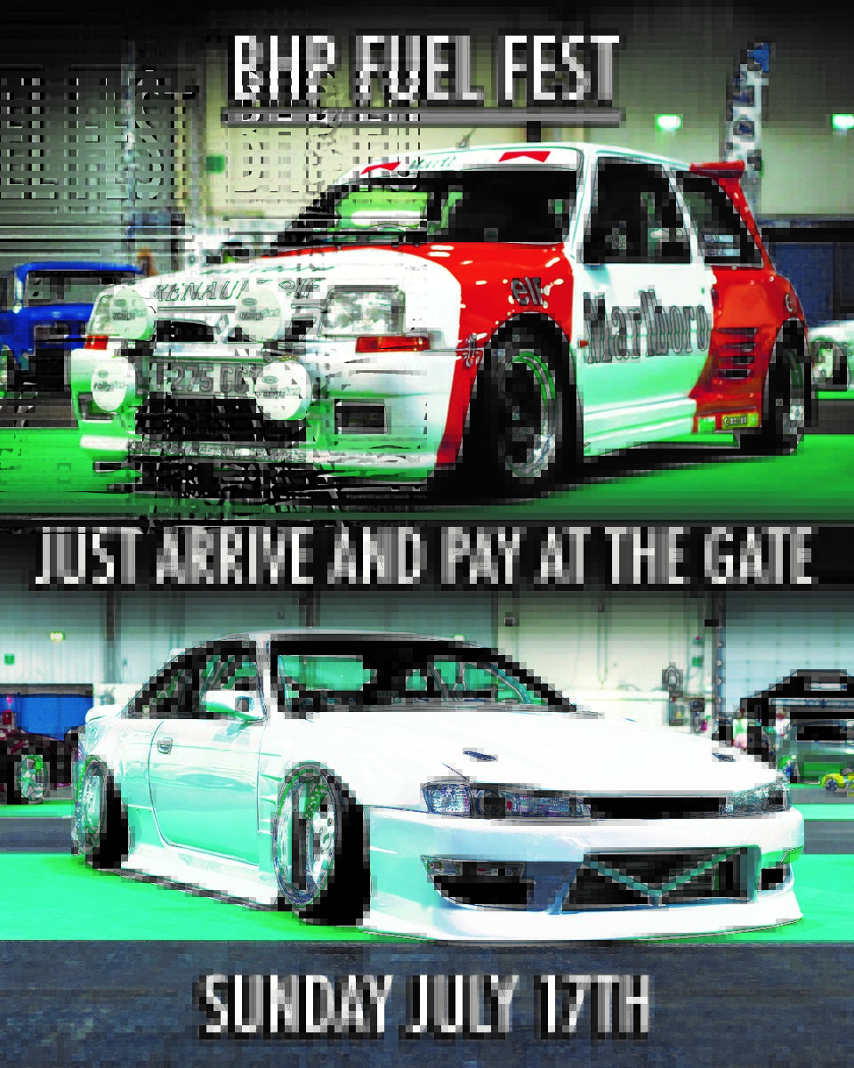 BHP Fuel Fest returns on July 17th 🚗 Just arrive and pay at the gate, cash only entry. For more info, go to bhpshows.com! #Westpoint #Exeter #BHP #Fuelfest