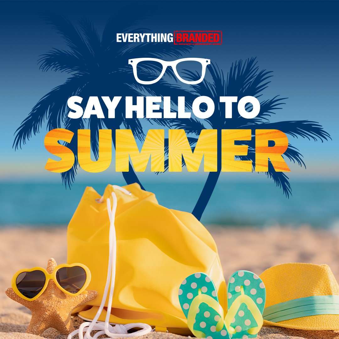 Summer is officially here! With temperatures soaring, it's time to take your marketing offline. 
Browse our summer selection of promotional products: loom.ly/WP7Cvrg

#1stdayofsummer #offlinemarketing #Promo #businessmarketing