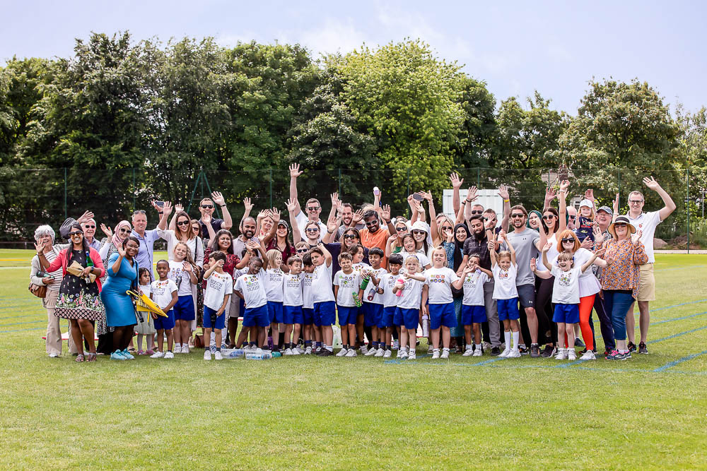 BoltonSch's tweet photo. Lots of fun, colour and noise at yesterday's Y2 Sports Day @BSPDInfant #BoltonY2 #BoltonSport https://t.co/o4qqDlgqer