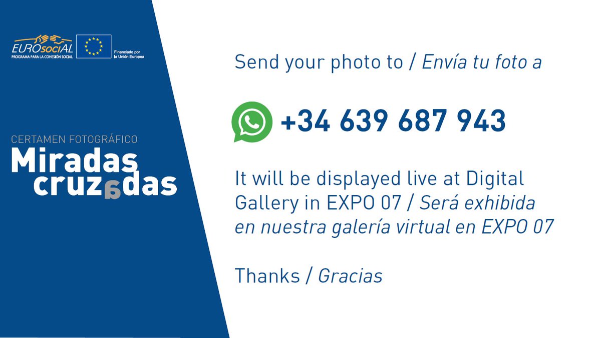 EUROsociAL_'s tweet image. ✅Comienzan las Jornadas Europeas del Desarrollo #EDD22 “Global Gateway: building sustainable partnerships for a connected world”

🇪🇺 Programa @EU_Partnerships #EUROsociAL presenta "Miradas Cruzadas para la cohesión social"

📷 Visita EXPO 07 y participa en Miradas Cruzadas LIVE