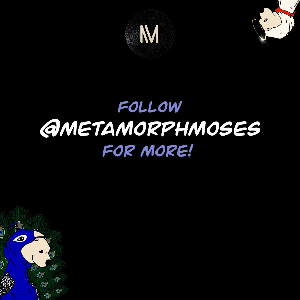 MetamorphMoses's tweet photo. Take small steps in the right direction and don’t worry about others 🐝 #eth #nftartgallery #artist #metaverse #nftartwork #artwork #d #artoftheday
#nftproject #metamorphmoses #ethnft #openseanft #rarenft #positivity #love
#nftgallery #contemporaryart #nftnews #nftgiveaway #rare https://t.co/P4c2PJNEcF