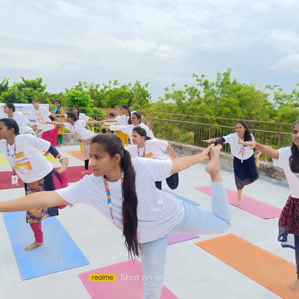 SritwW's tweet photo. SRITW-NSS UNIT Organized Yoga session on occasion of the 8th International Yoga Day
#internationalyogaday #PMModi #yoga #sru #srix https://t.co/7WTWc3eUHn
