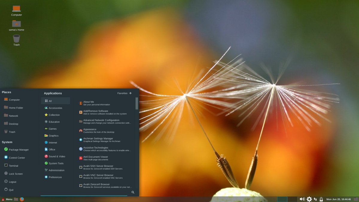 tulliana's tweet photo. #Archman #Linux #Mate Edition 2022-06-20 stable release ready to use
https://t.co/HySqOUyijK https://t.co/ma3LTW3768