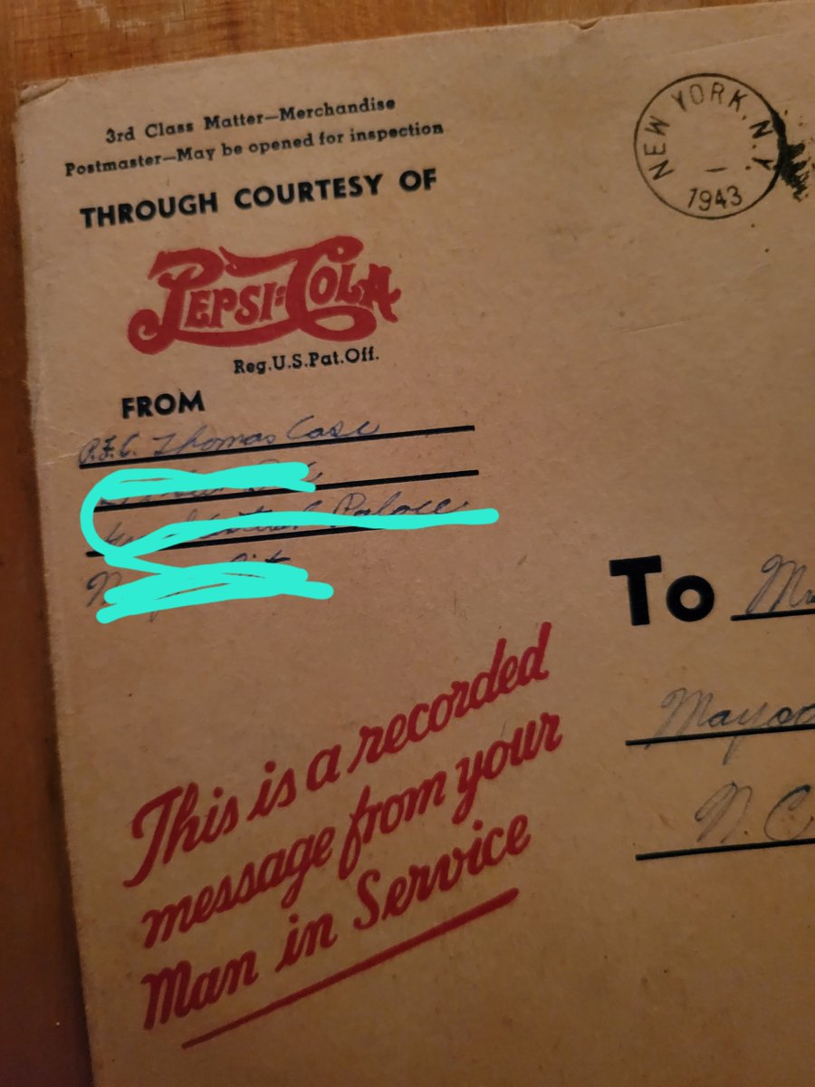 During WW2, soldiers could mail a voice message to loved ones on a super flimsy 78. My dad found one that his dad sent his mom but he has no way to play it, so it's up to me to transfer it to mp3. So I got a mic, added some crackle, and I'm about to record some absolute FILTH.