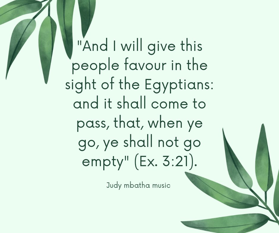 JudyMbatha's tweet photo. #WalkinginthefavorofGod 
#restoration 
Favor produces restoration of everything that the enemy has stolen from you.
May God give you favor today in sight of all that  you shall encounter today and may it come to pass that you will not come back Empty. 
Blessed day.
#JUDYMbatha https://t.co/CgDp11DZN2