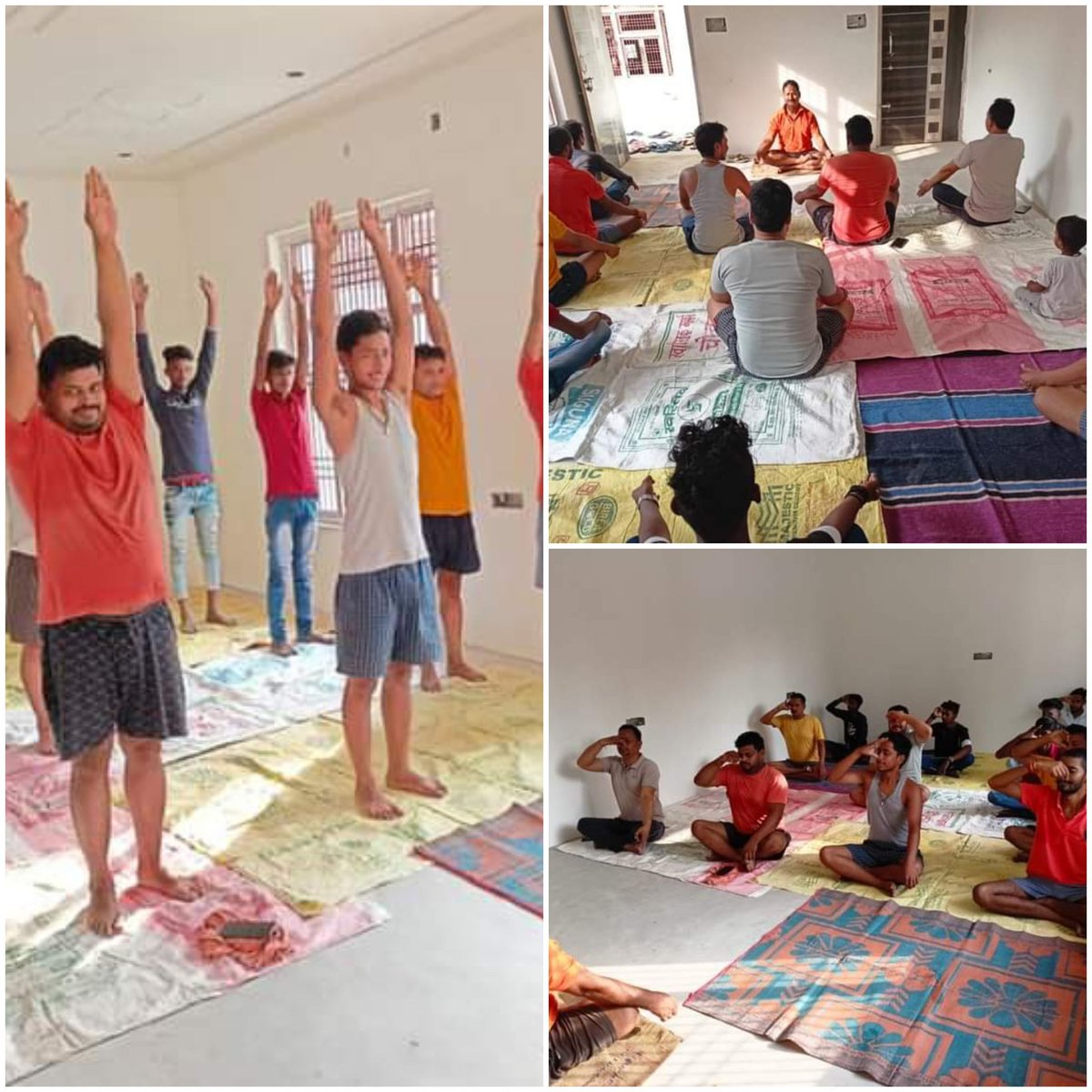 Utkarsh34725567's tweet photo. #YogaForHumanity 
#MyYogaMyPose 
#CSCIDY2022 
@dintya15 @CSCUttarPradesh
Yoga day with CSC Kushinagar https://t.co/vDwIvUEc8t