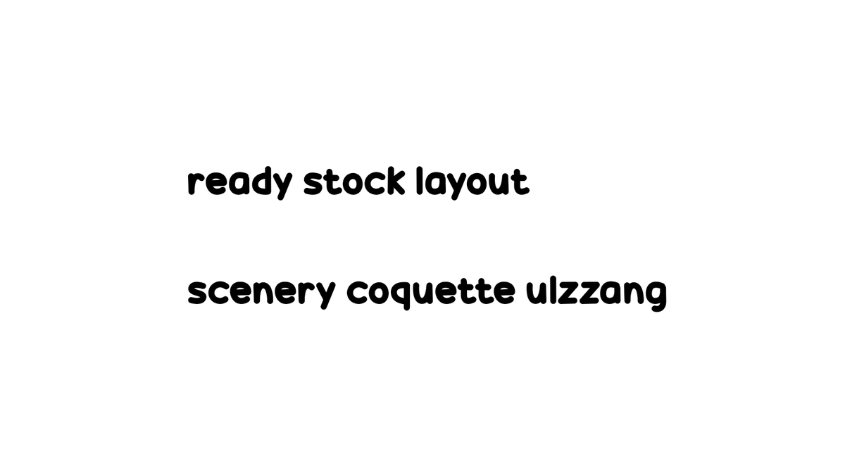 ceraai's tweet photo. siaaang yuk jajan layout readynya !

masih avail semua

#zonauang https://t.co/puF3c6KIlF