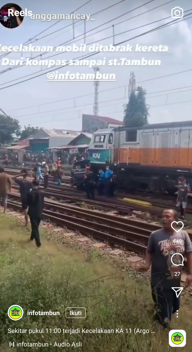 ‼️BREAKING NEWS MOBIL KETABRAK KRETA DI TAMBUN SELATAN‼️

Sc : IG/infotambun