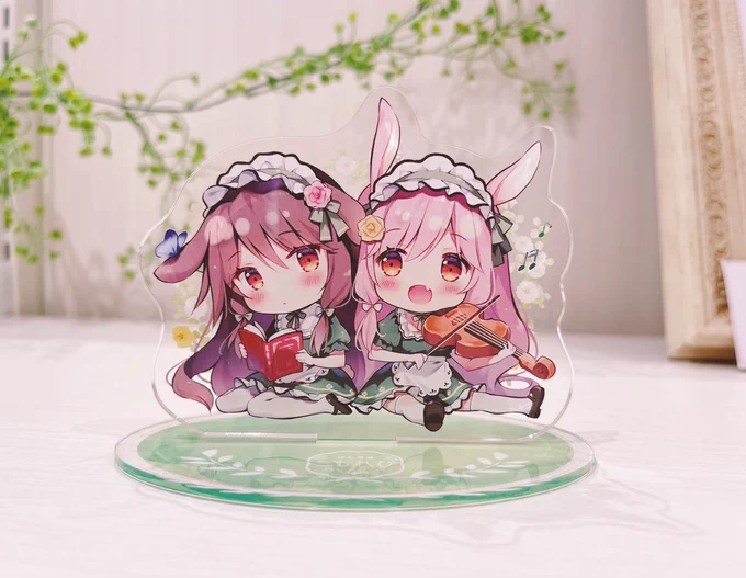 ゆきみつきみアクリルフィギュア
今日から販売開始です!🐰🎻♡

#ぱんてん 
