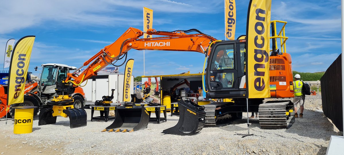 Engcon UK Ltd (@engcon_uk) on Twitter photo All set up and ready for <a href="/hillheadshow/">Hillhead</a> 2022. See you today, tomorrow and Thursday. We're on Stand D13. 😎🟡⚫️ #Engcon #Tiltrotators #Hillhead2022 #Exhibition #Demo All set up and ready for <a href="/hillheadshow/">Hillhead</a> 2022. See you today, tomorrow and Thursday. We're on Stand D13. 😎🟡⚫️ #Engcon #Tiltrotators #Hillhead2022 #Exhibition #Demo