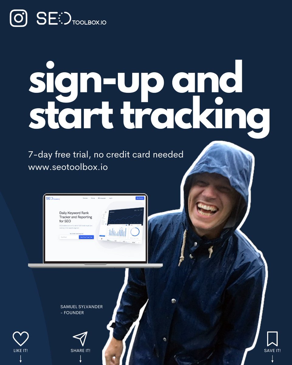 SamuelSylvander's tweet photo. How do I start my SEO? What do I need to do and to know… Here are some great tips that will get you going with your SEO.

https://t.co/OJsFo6xKwP

#seo #seostrategy #keywordtracking #keywordtracking #seotracking https://t.co/7P6edudFTy