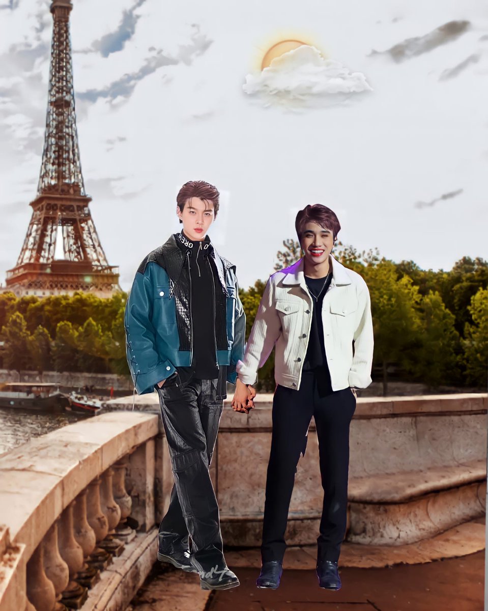 My two beautiful kings have a nice and excellent day full of success 🖤❤️ i love you 😘

#PerthSaintSation #TRIGON